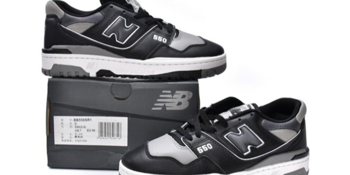 Power of Style: New Balance 550 Grey Black