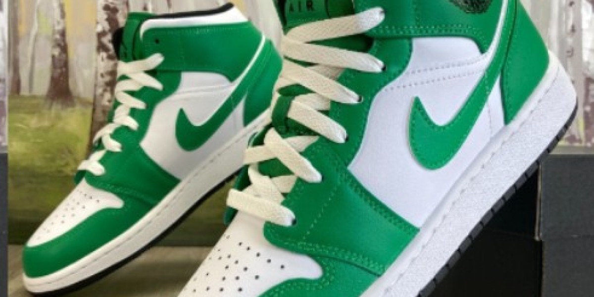 Air Jordan 1: Vert Chanceux pour Halloween