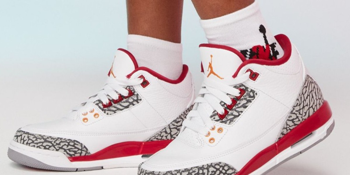 Air Jordan 3 Retro Cardinal Red : Cadeau de Noël parfait